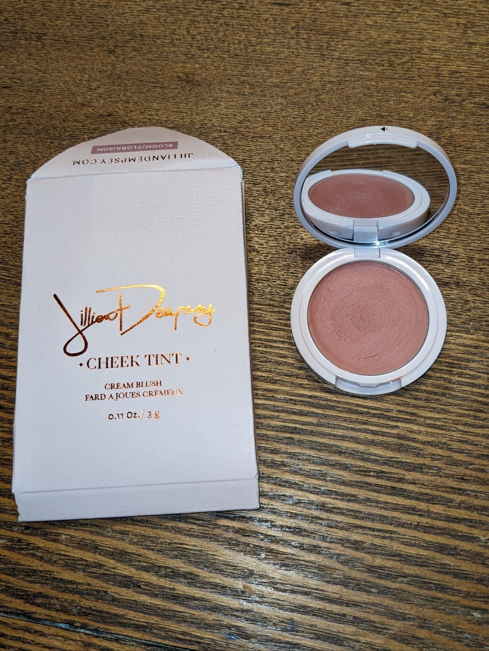 Jillian Dempsey Cheek Tint Bloom Swatched Twice